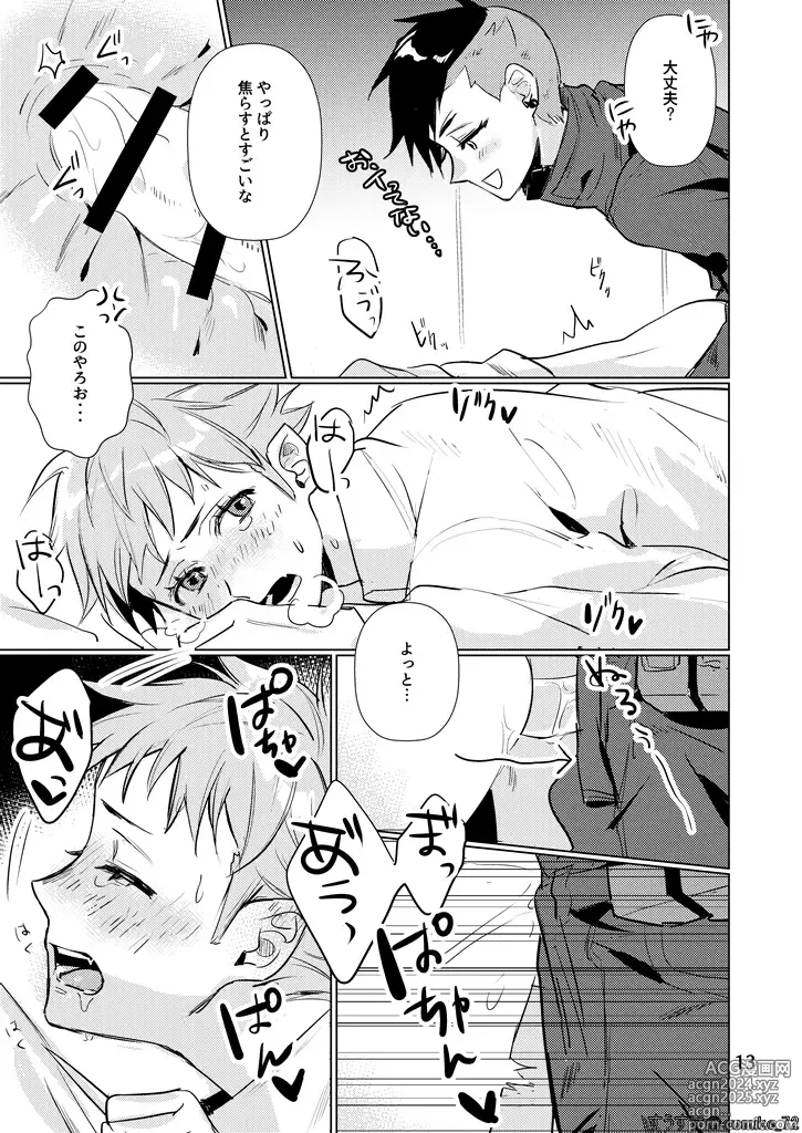 Page 13 of doujinshi Inside Is