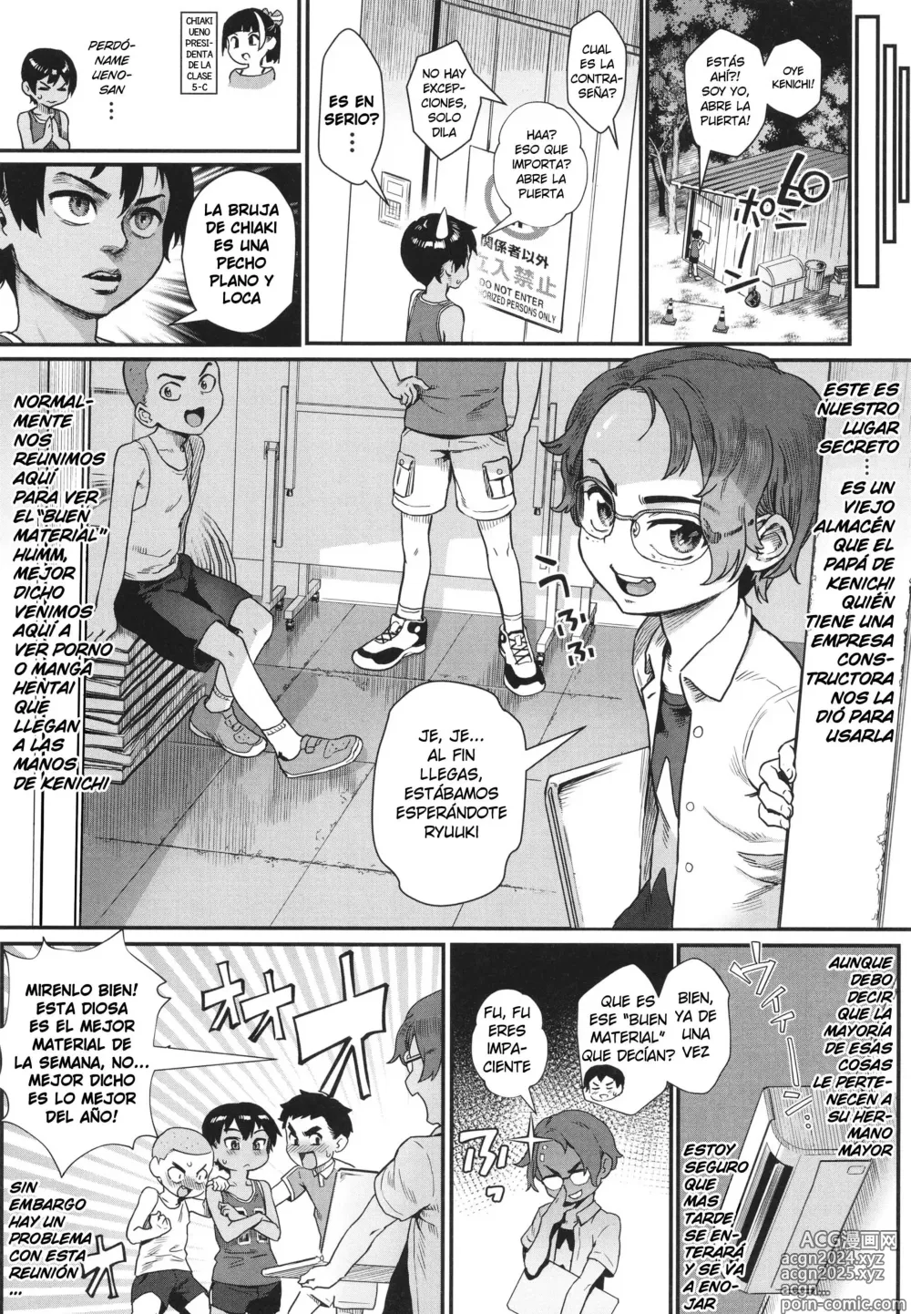 Page 9 of manga Los Chicos Maduran en Verano  Cap. 1 -Un primer encuentro fatidico- (decensored)