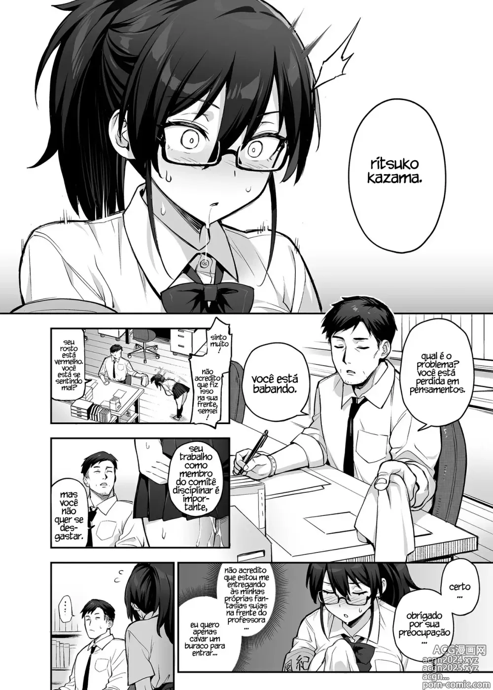 Page 32 of doujinshi About the New President of the Disciplinary Committee's Huge Tits 2