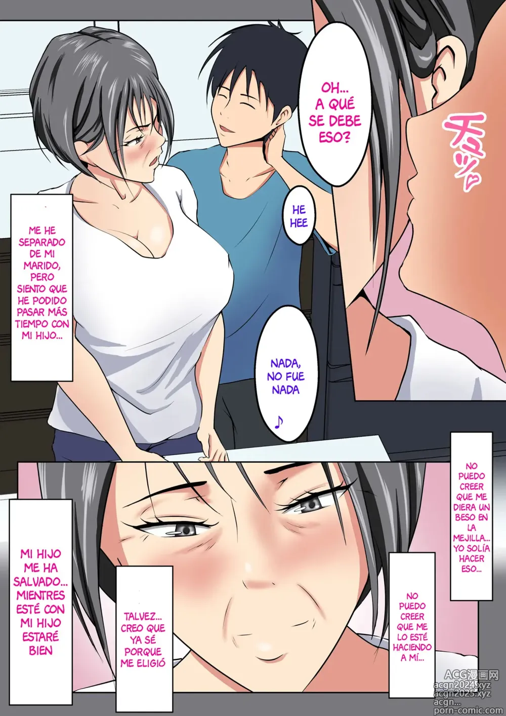 Page 3 of doujinshi Divorcio maduro ~ Madre e hijo conviviendo