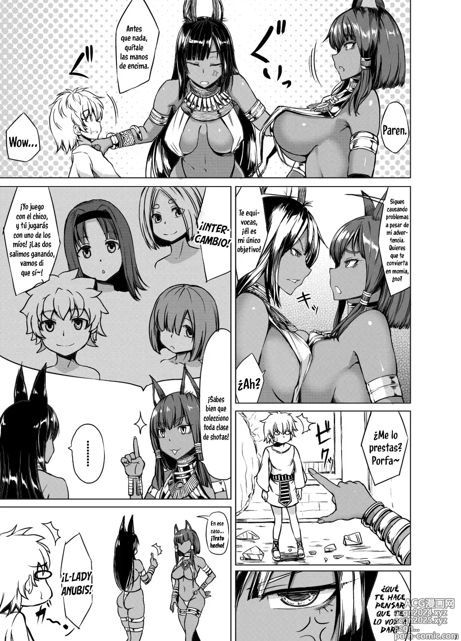 Page 20 of doujinshi Kasshoku Musume wa Ii zo! + Bastet Kamisama to Anubis Kamisama