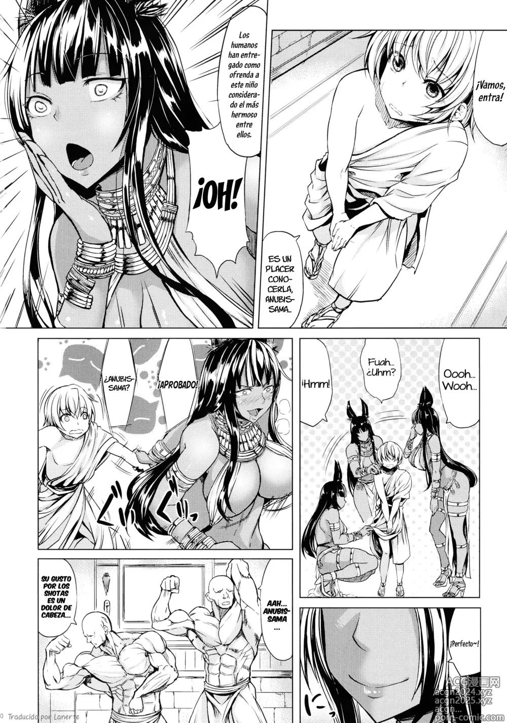 Page 3 of doujinshi Kasshoku Musume wa Ii zo! + Bastet Kamisama to Anubis Kamisama