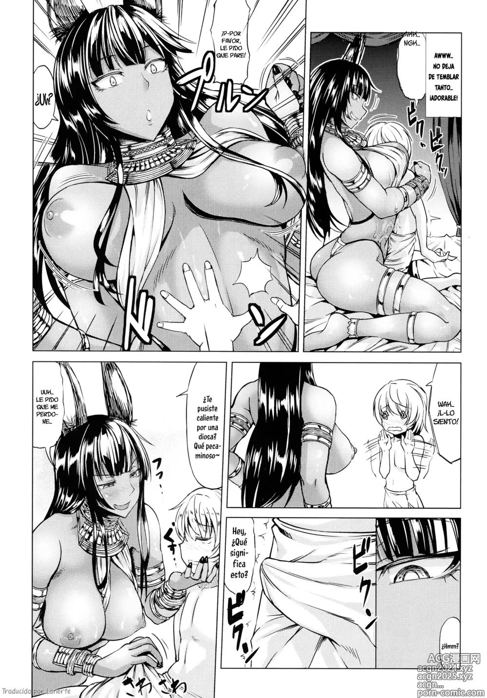 Page 7 of doujinshi Kasshoku Musume wa Ii zo! + Bastet Kamisama to Anubis Kamisama