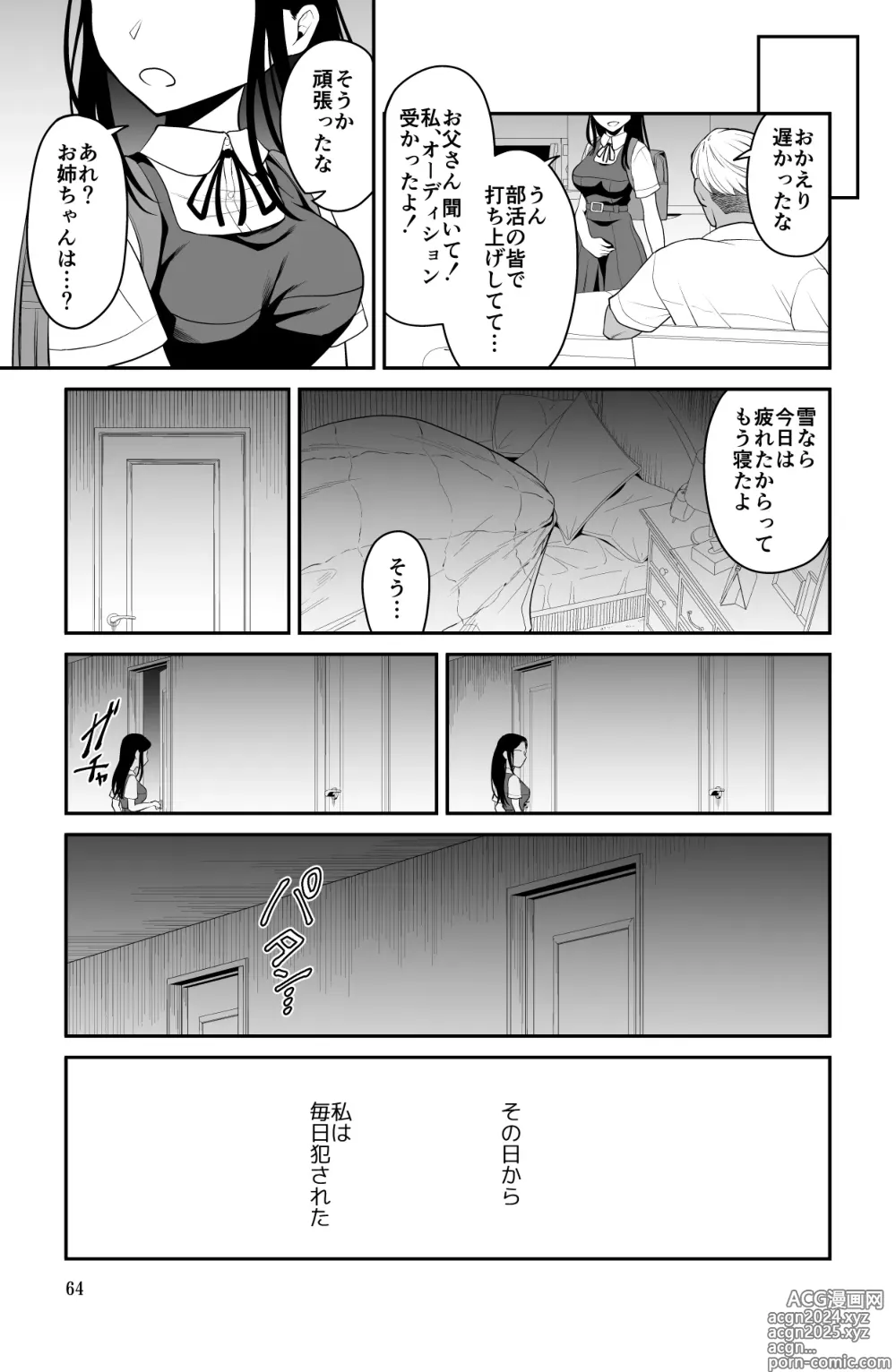 Page 64 of doujinshi Chikayoruna, Kuso Oyaji!!