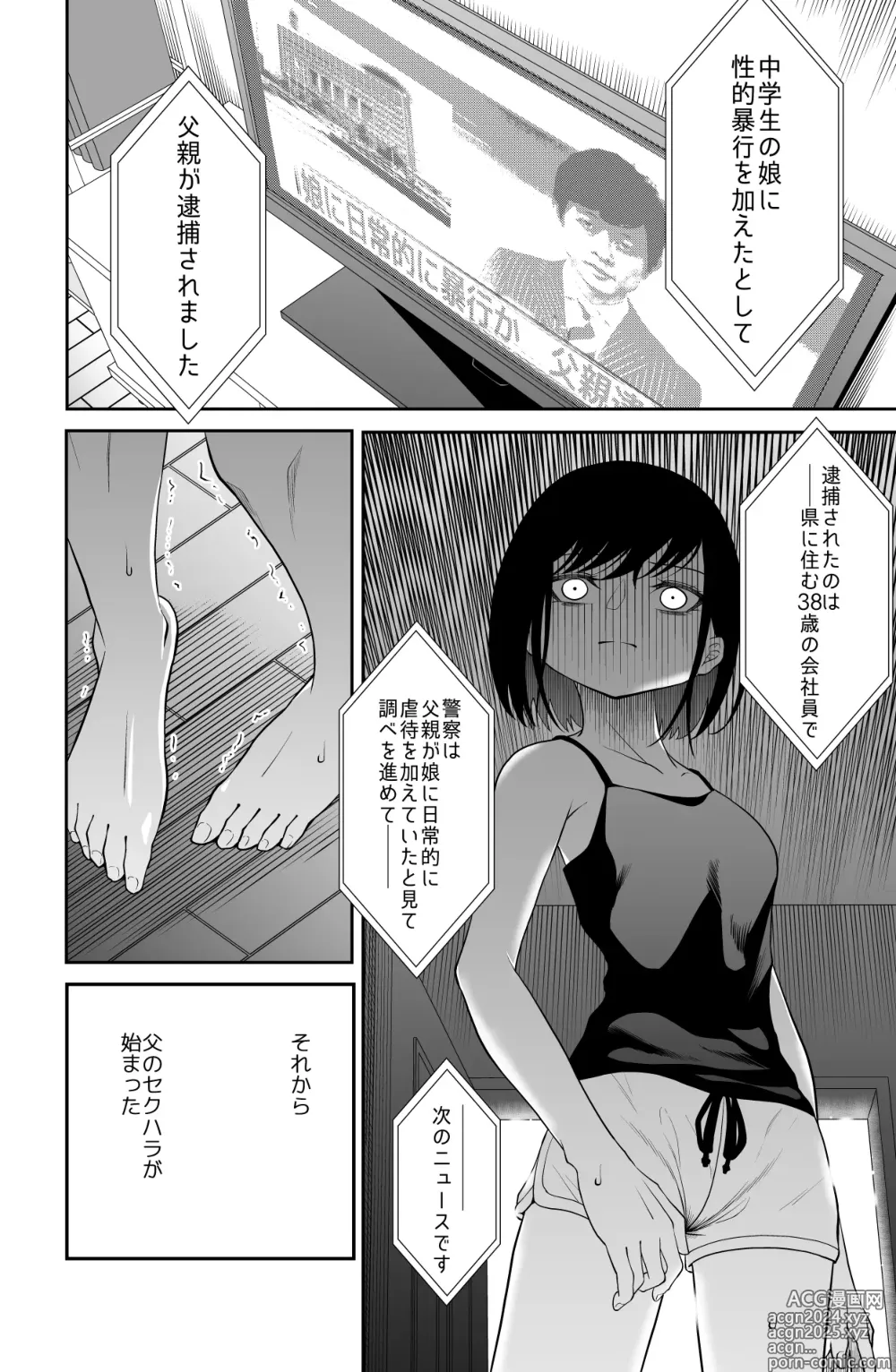 Page 9 of doujinshi Chikayoruna, Kuso Oyaji!!