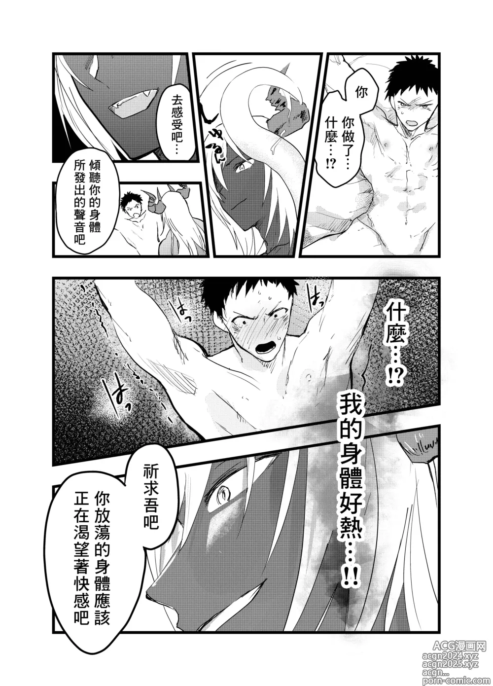 Page 14 of doujinshi 连续高潮！雌堕勇者！