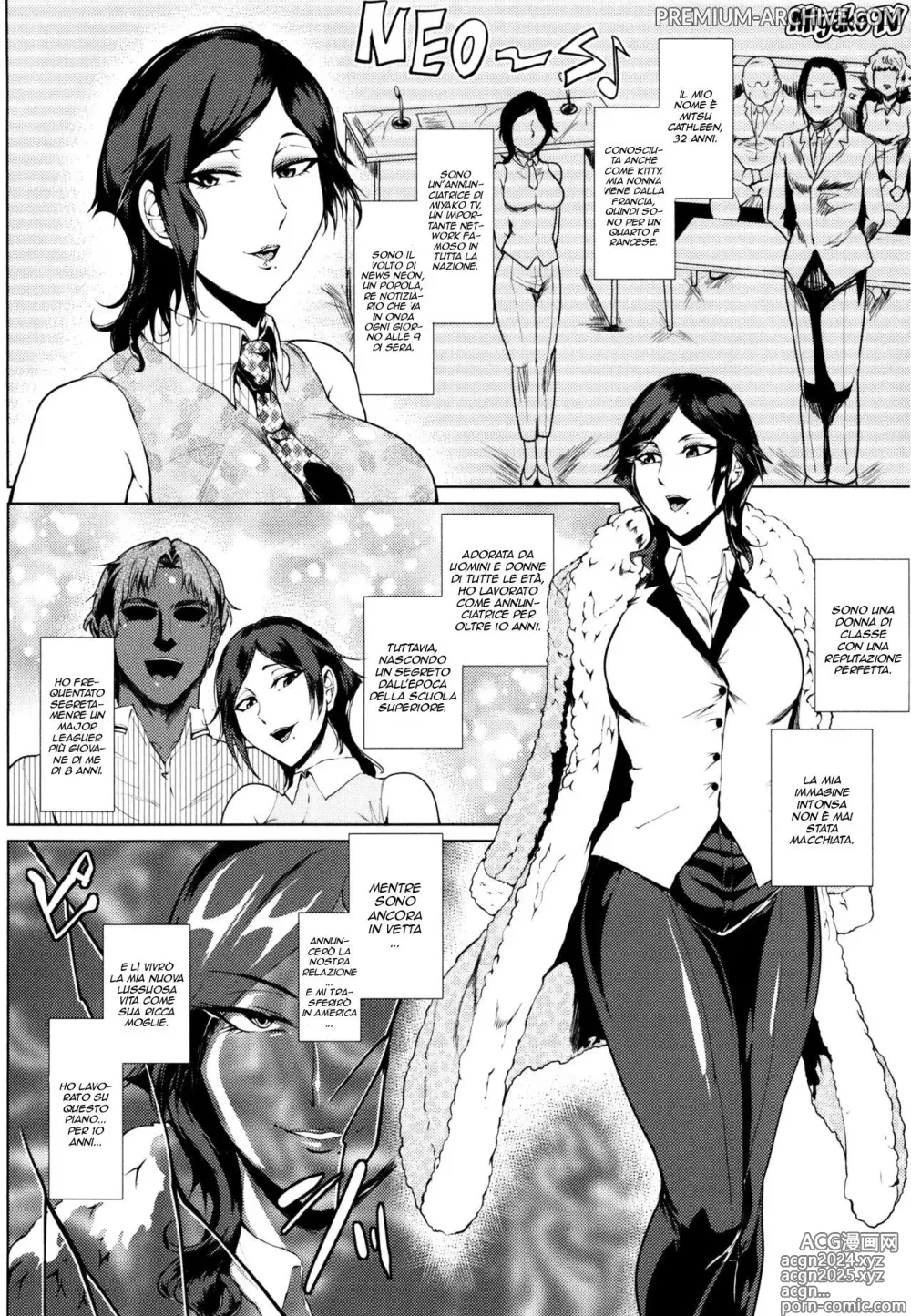 Page 2 of manga Broadcast Segreto - L' Annunciatrice