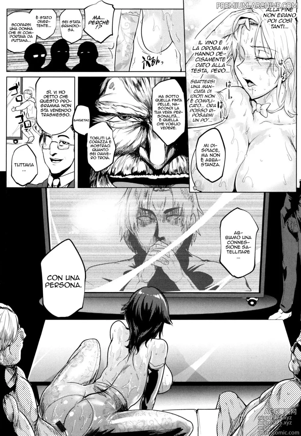 Page 13 of manga Broadcast Segreto - L' Annunciatrice