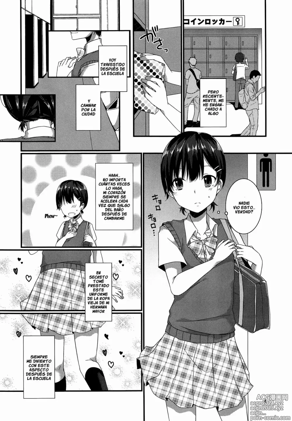 Page 3 of doujinshi Josou Shiteru Ore ga Chikan nanka Sareru Wake Nai