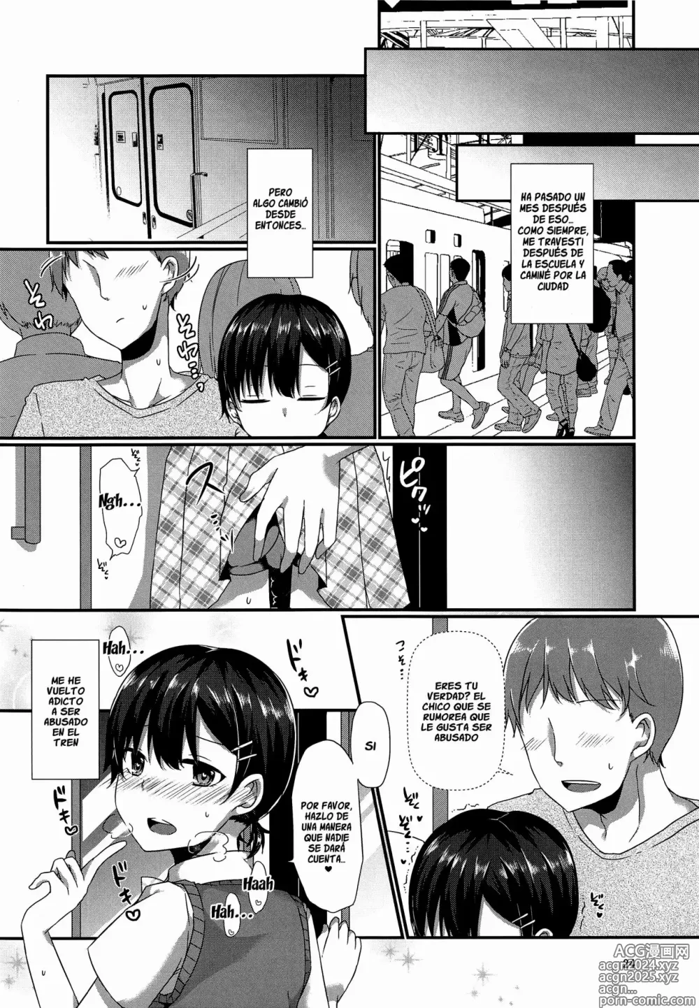 Page 23 of doujinshi Josou Shiteru Ore ga Chikan nanka Sareru Wake Nai