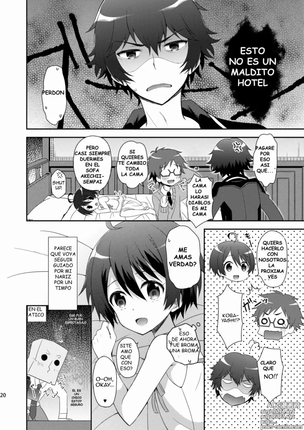 Page 19 of doujinshi Kyoukai Shounen