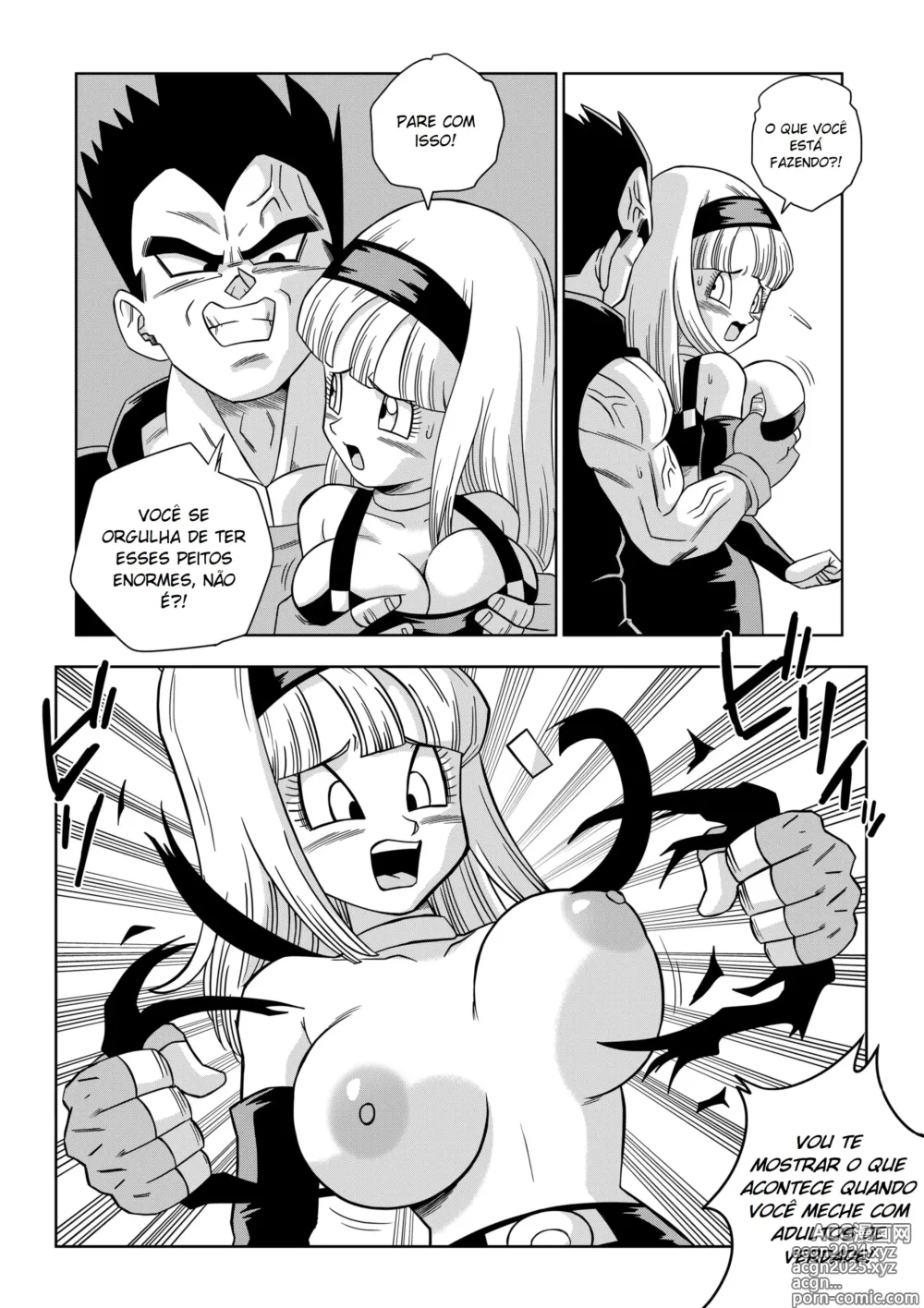 Page 8 of doujinshi Dagon Ball GT - A Vingança de Baby (decensored)