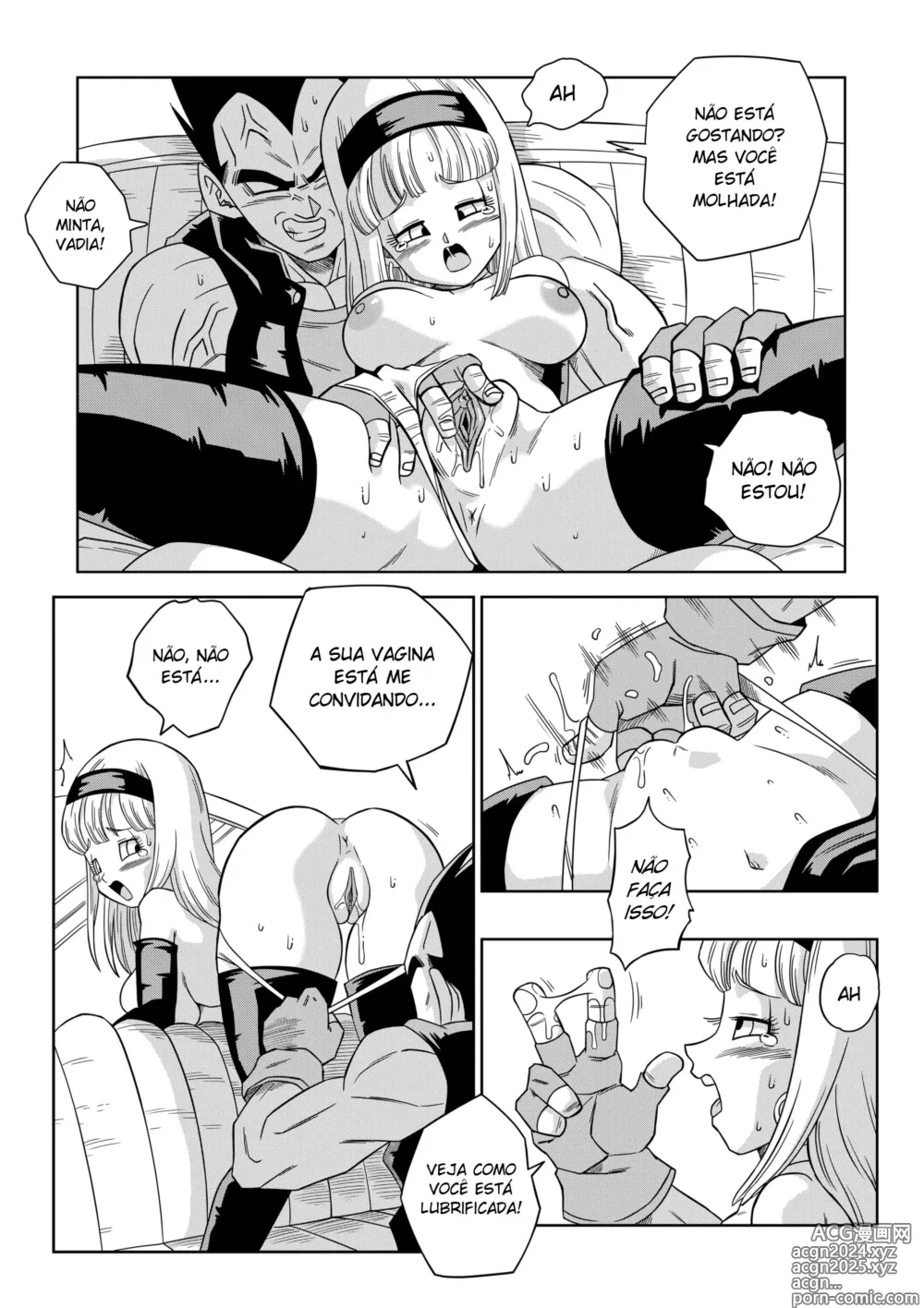 Page 10 of doujinshi Dagon Ball GT - A Vingança de Baby (decensored)