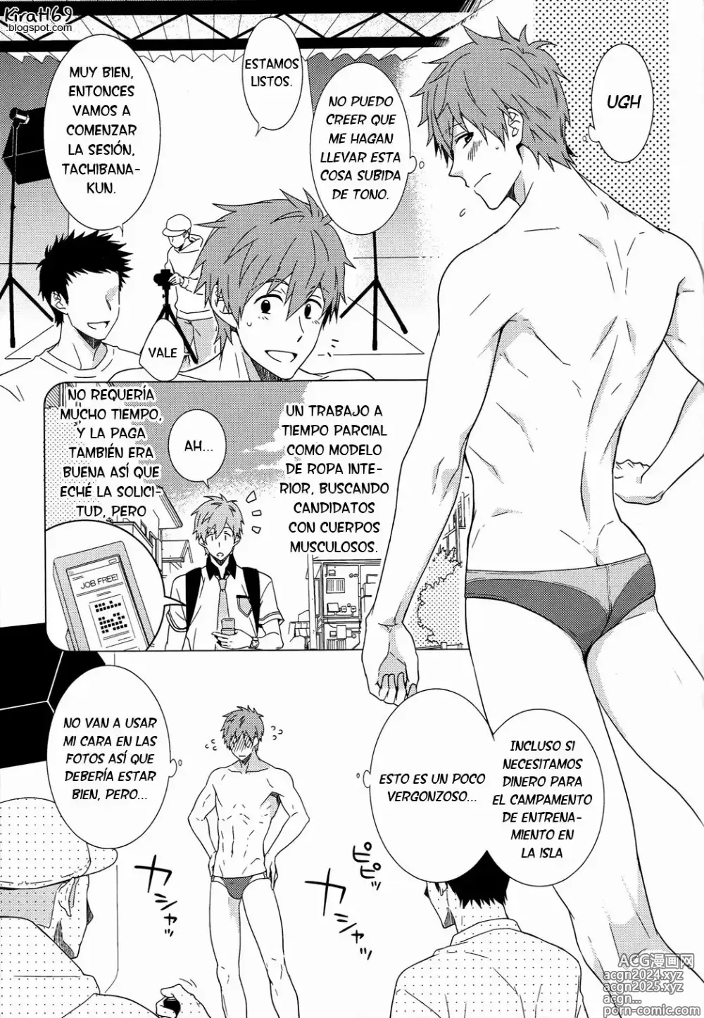 Page 18 of doujinshi Uke Mako.