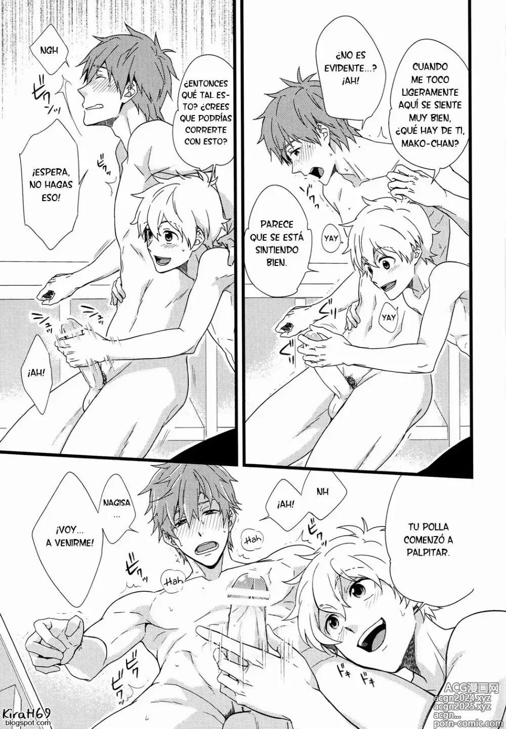 Page 10 of doujinshi Uke Mako.