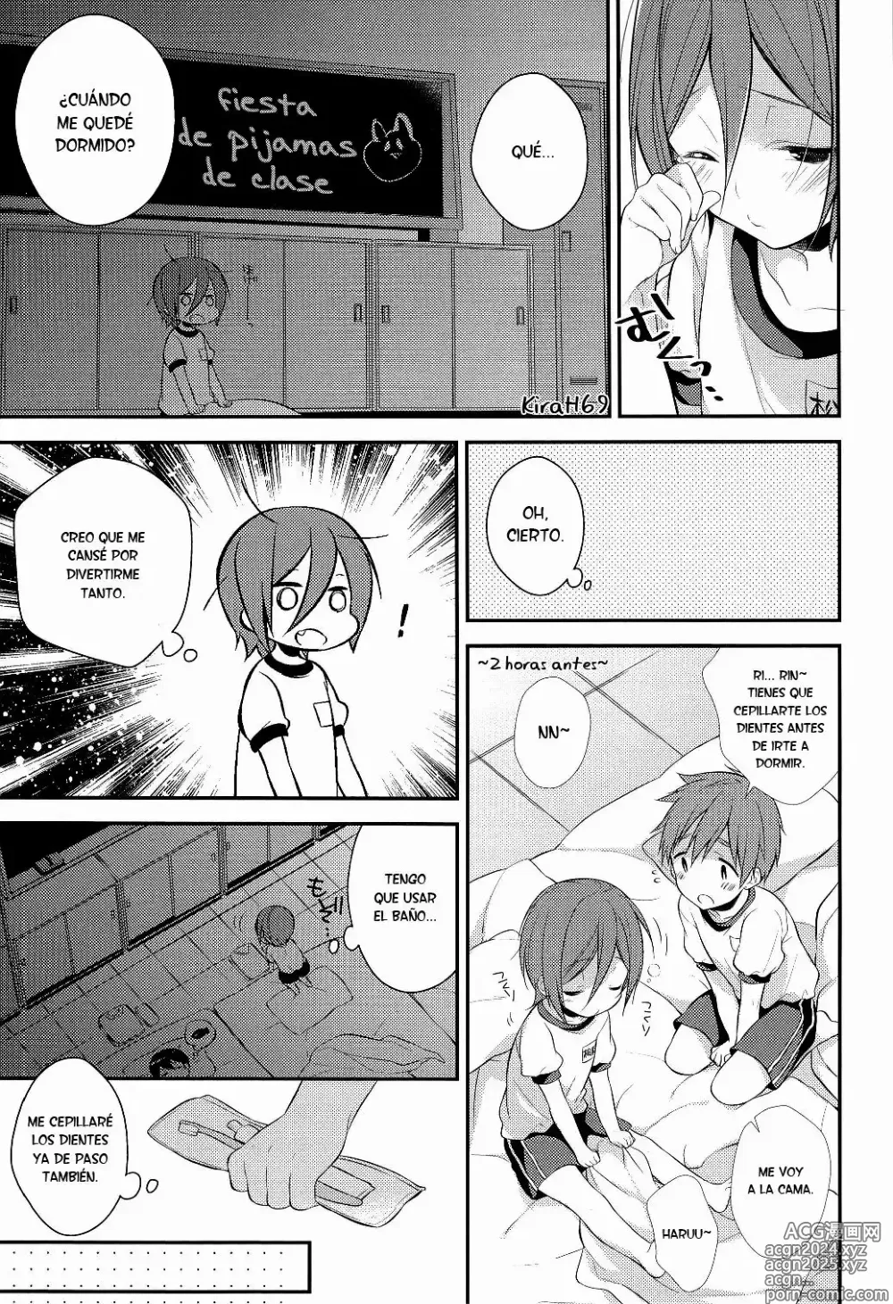 Page 4 of doujinshi Brushing little Rin