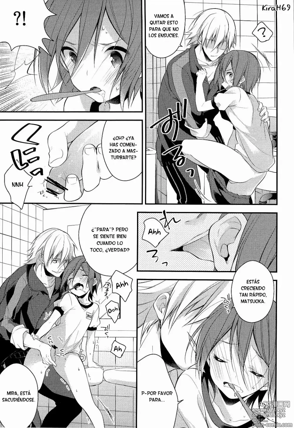 Page 10 of doujinshi Brushing little Rin