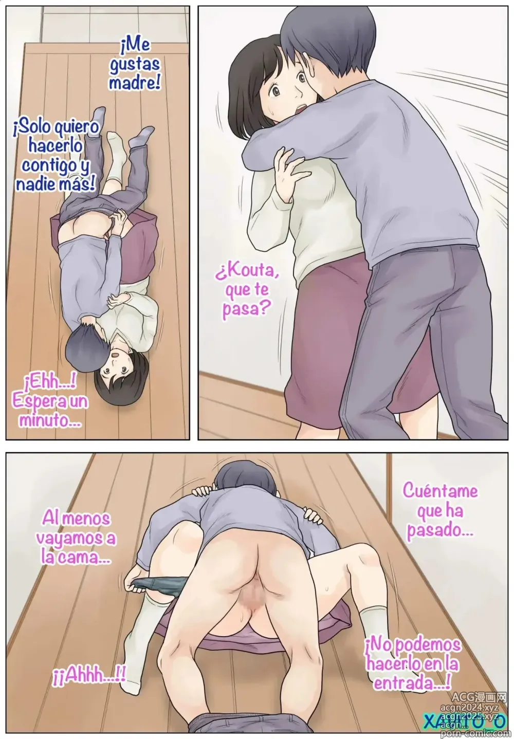 Page 35 of doujinshi ¡Tratando el Problema de Impotencia de mi Hijo!