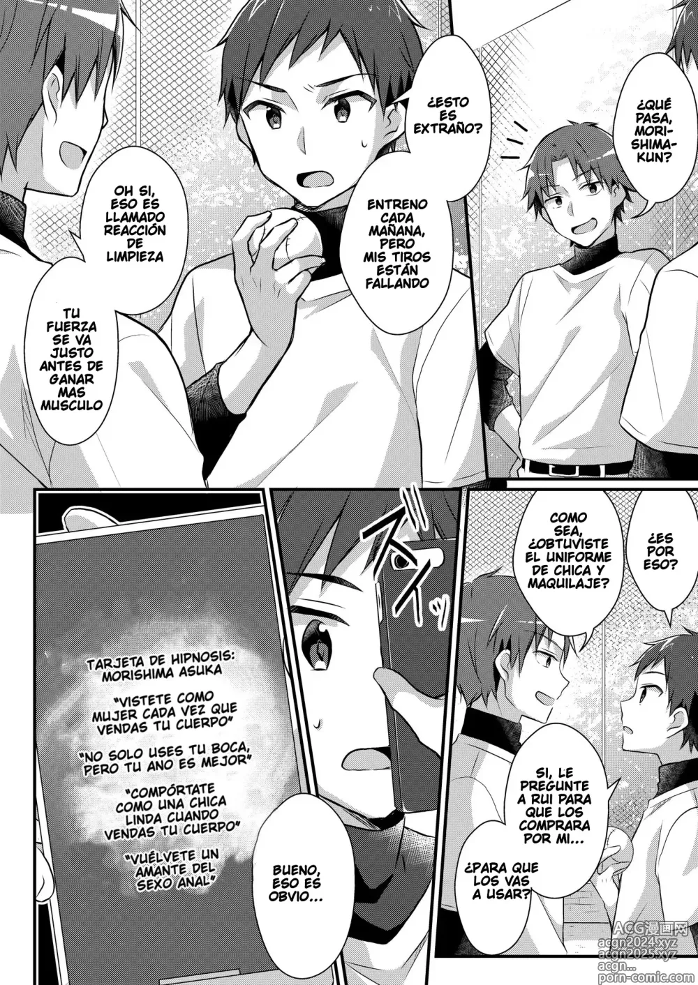 Page 6 of doujinshi Former Baseball Club's Ace ♂ Is a Sexual Relief Pet ♀