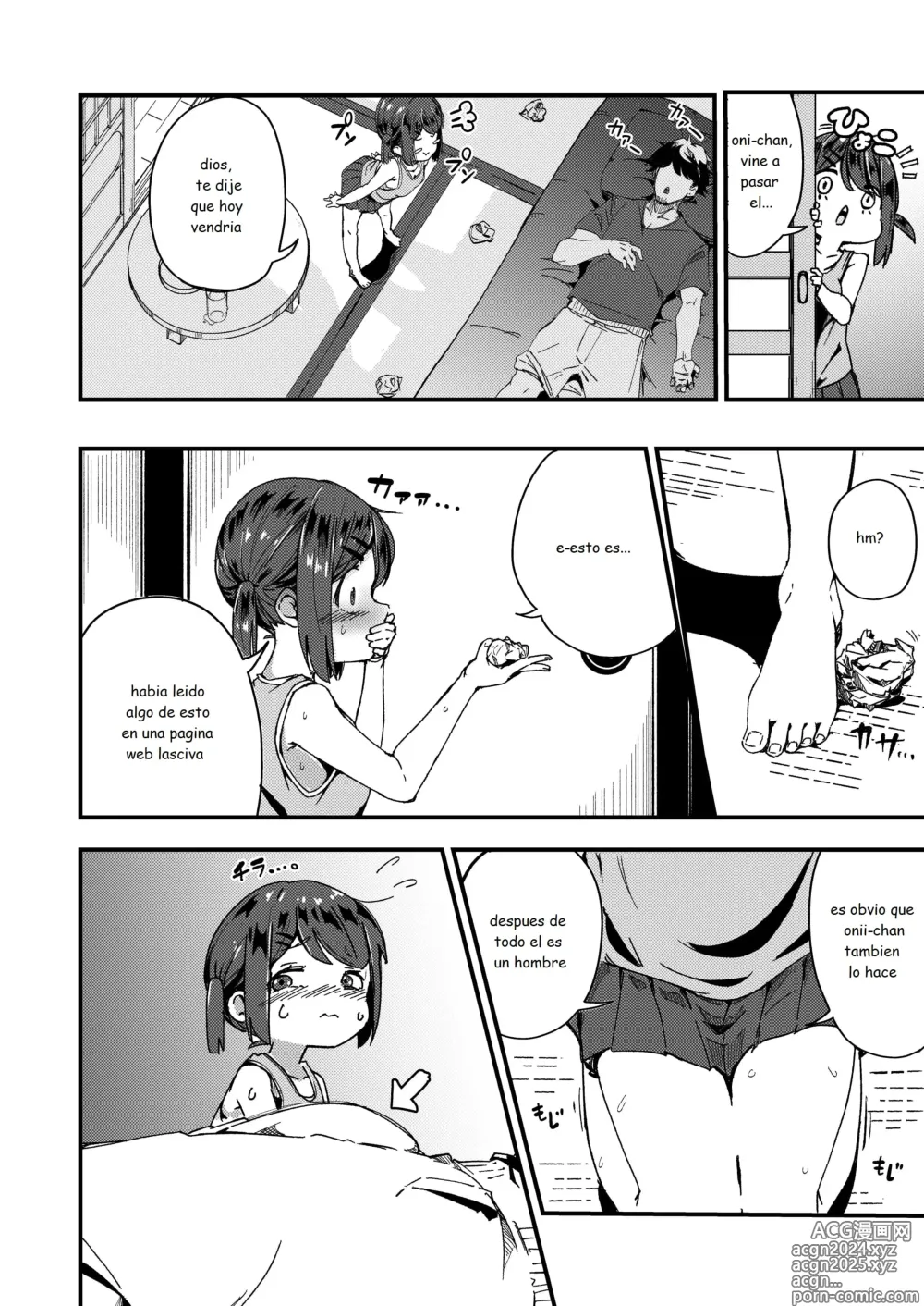 Page 8 of doujinshi Asaokiru, Shougakusei to Yaru.