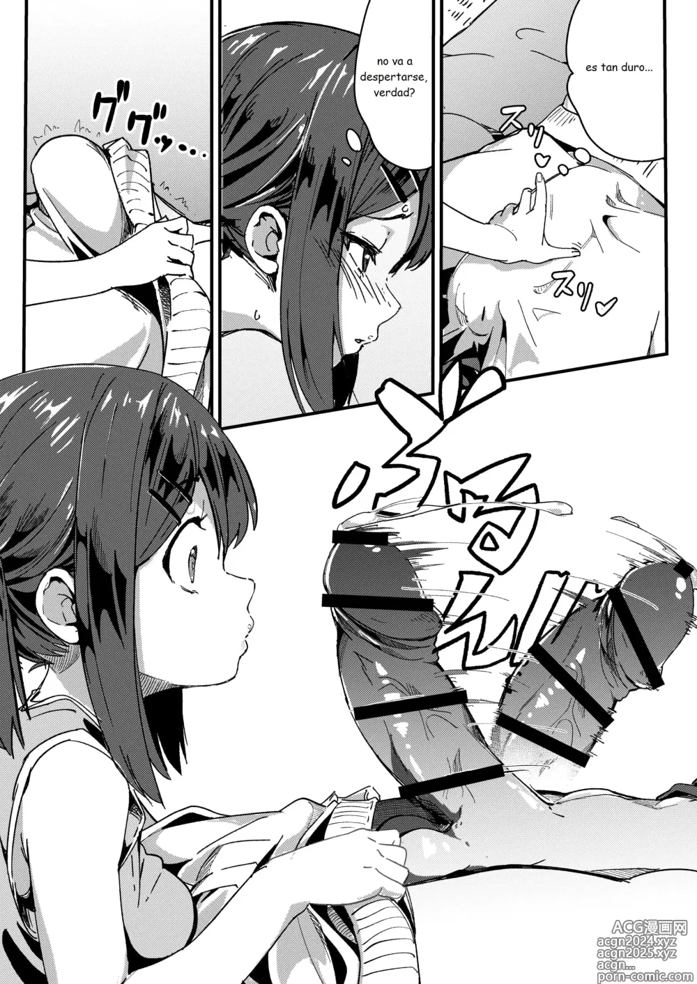 Page 9 of doujinshi Asaokiru, Shougakusei to Yaru.