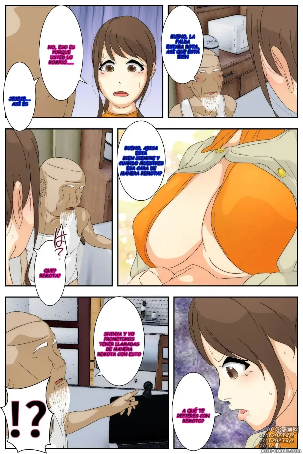 Page 68 of doujinshi Boku no Mama ga Ojii-chan no Ie de Yaritai Houdai Sareta. Kanzenban