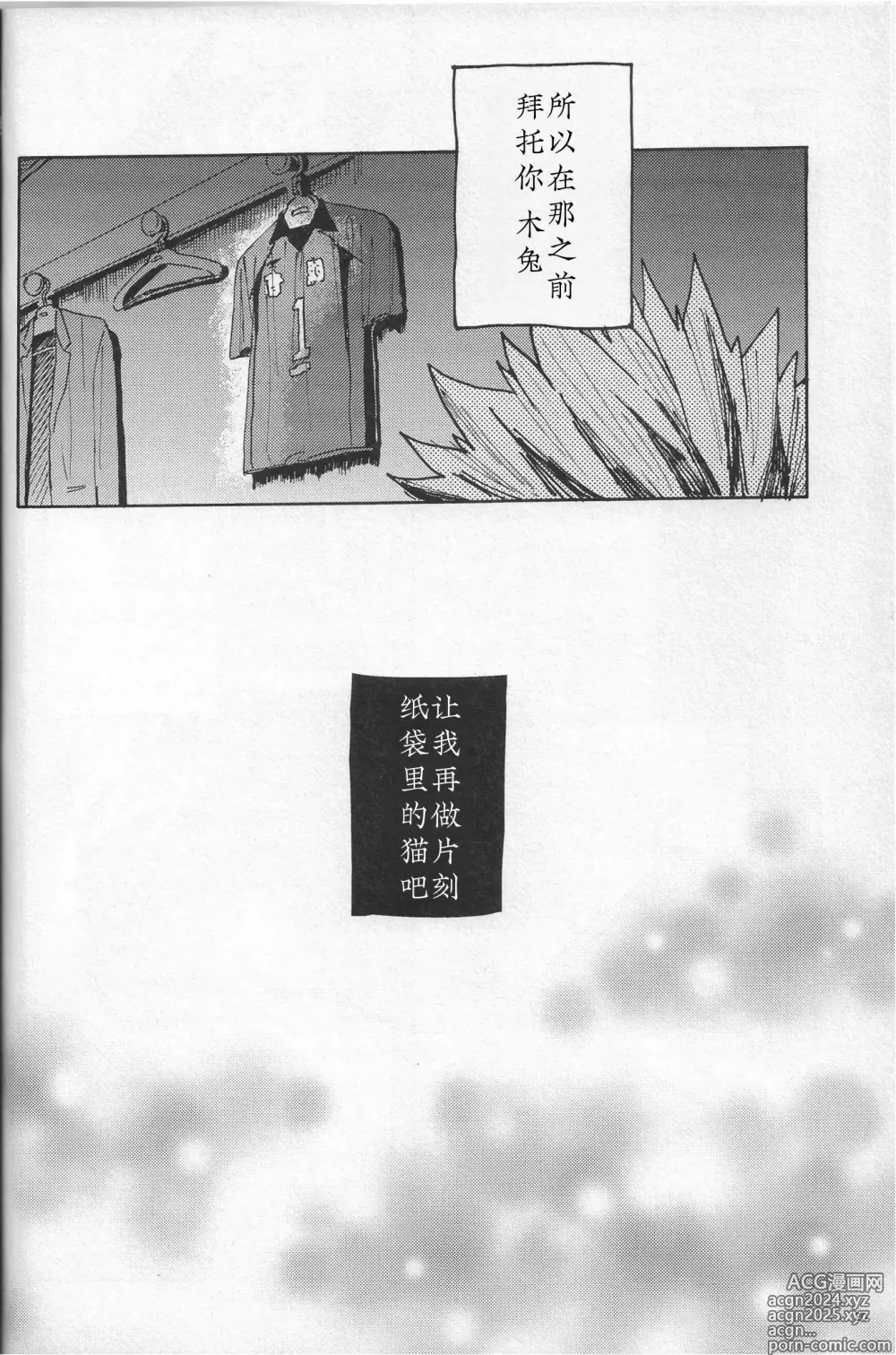 Page 19 of doujinshi 你大概是纸袋里的猫