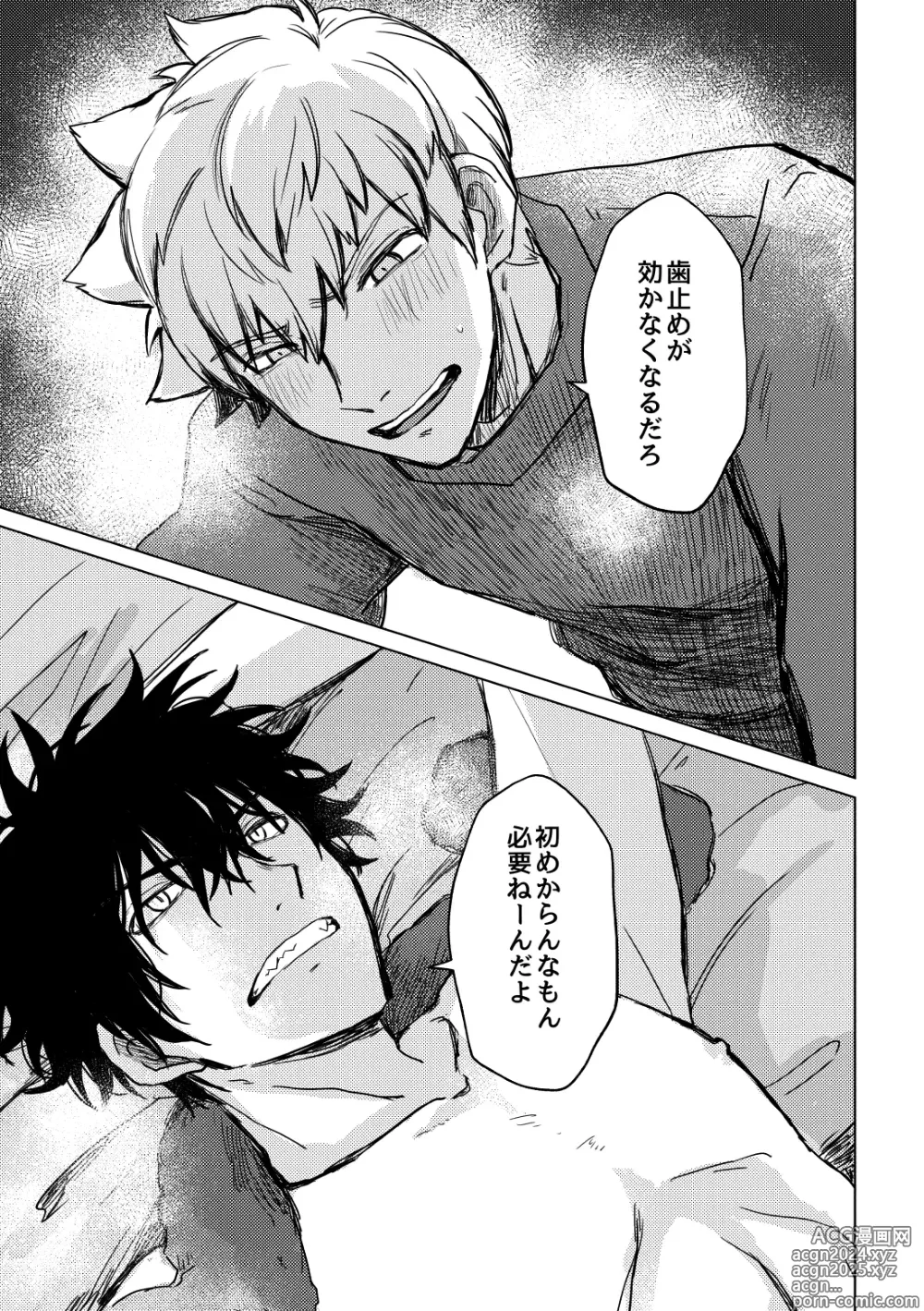 Page 40 of doujinshi Not like