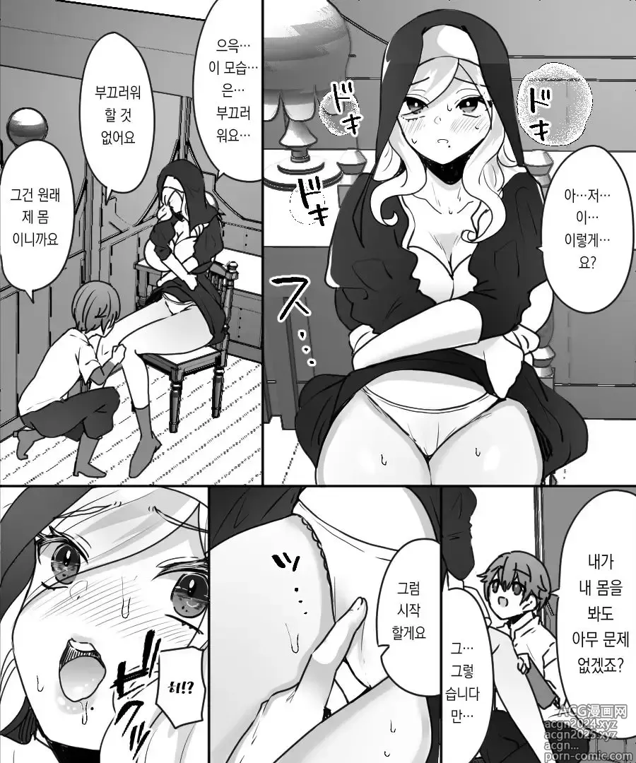 Page 17 of doujinshi 30근처 풍만한 시스터가 무르익은 몸을 연하 모험자에게 강요하는 이야기