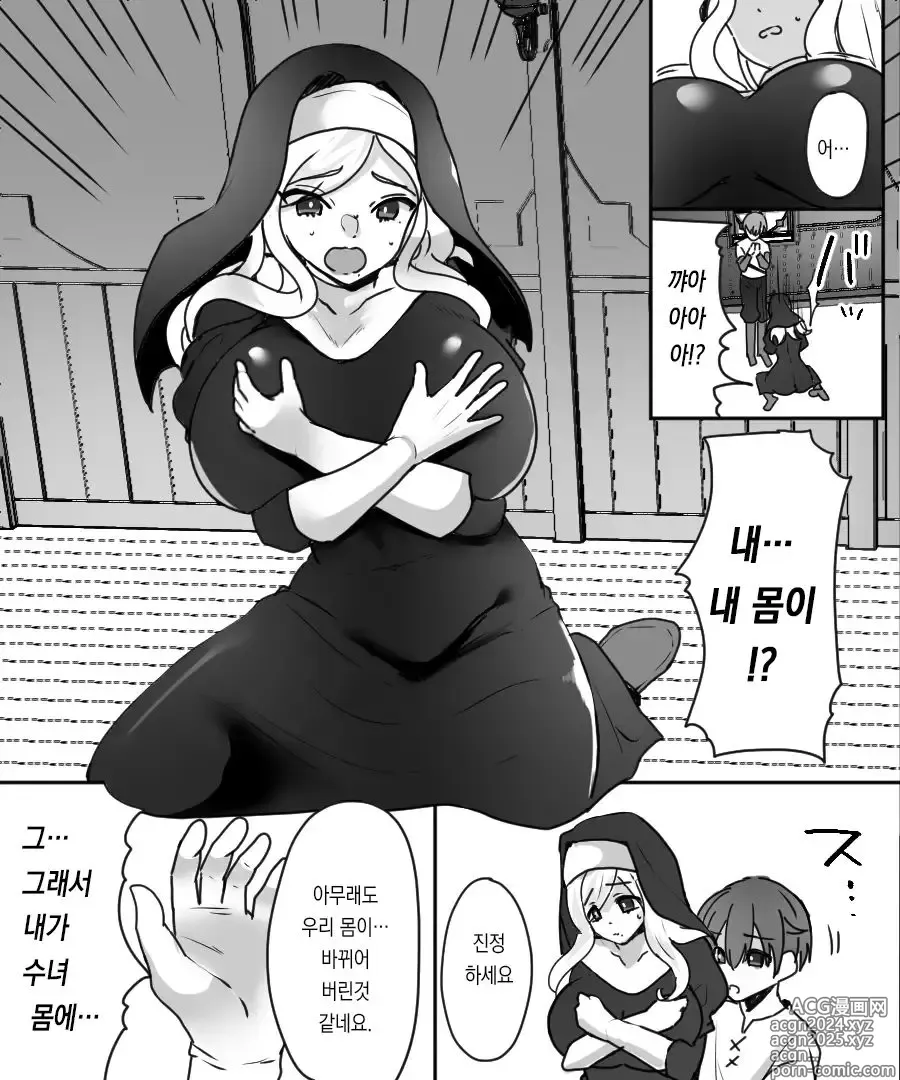 Page 10 of doujinshi 30근처 풍만한 시스터가 무르익은 몸을 연하 모험자에게 강요하는 이야기