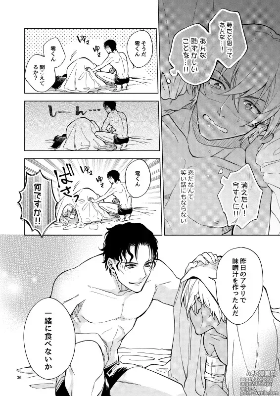 Page 35 of doujinshi Yumedeaetara boku ni yoroshiku