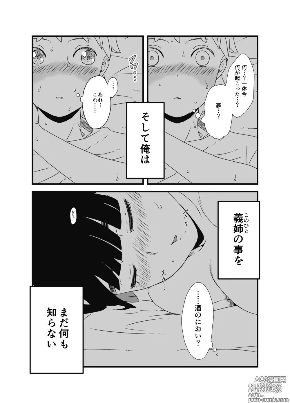 Page 23 of doujinshi Giri no Ane to no 7-kakan Seikatsu Soushuuhen + Omake