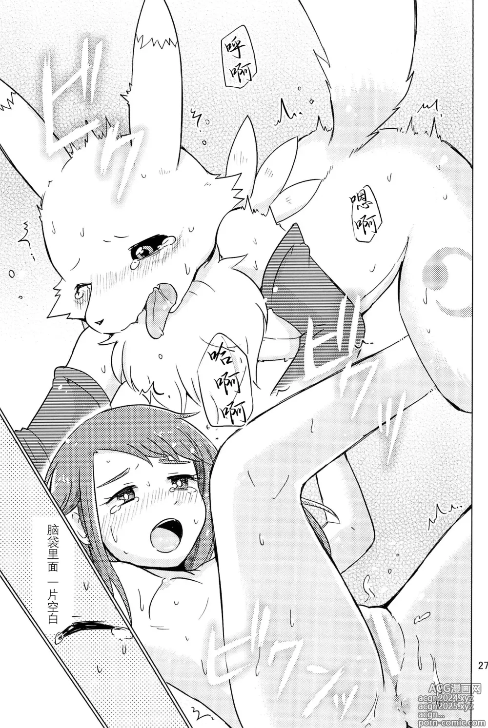 Page 27 of doujinshi 双重抽換