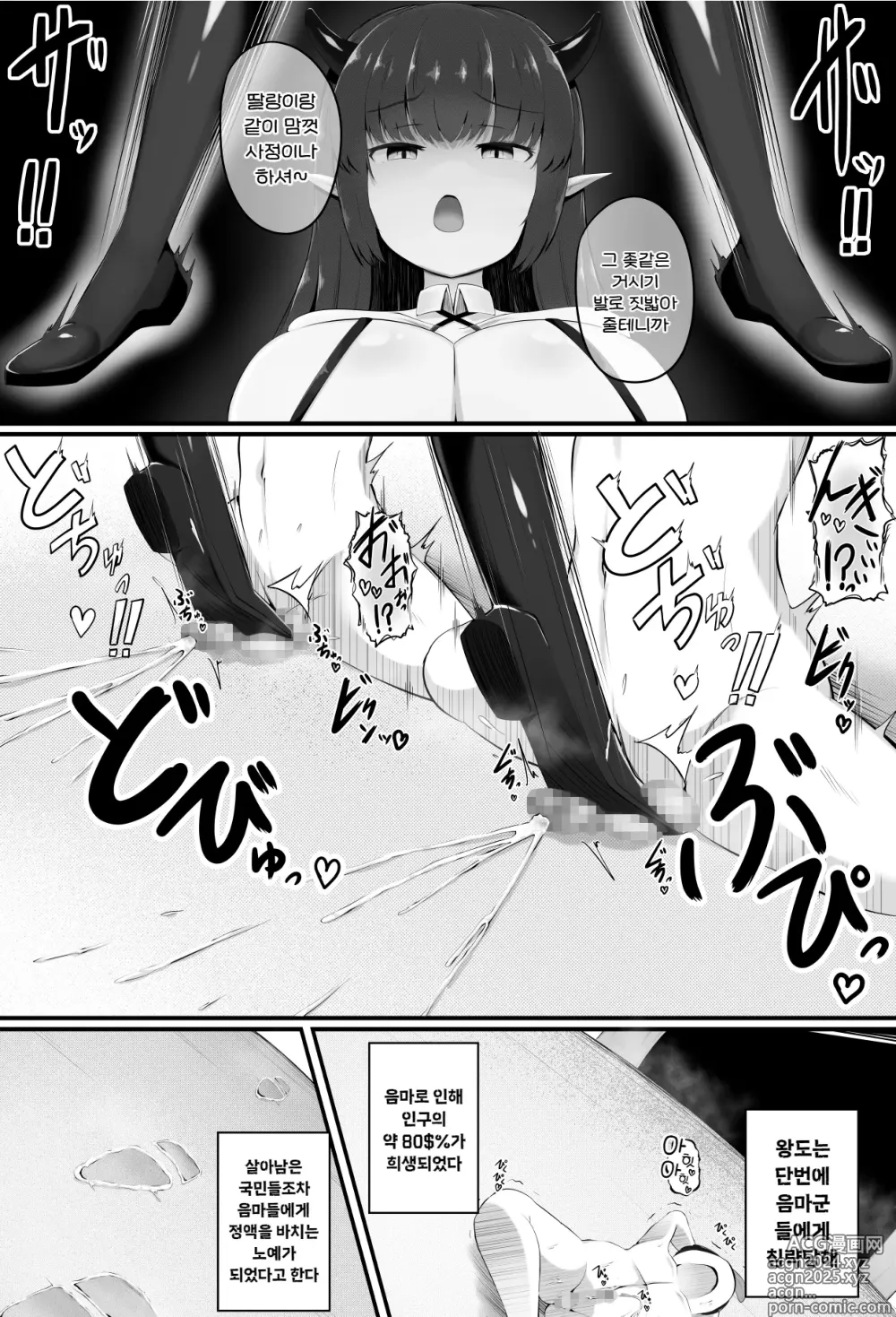 Page 23 of doujinshi 음마군 습격 왕도의 종언