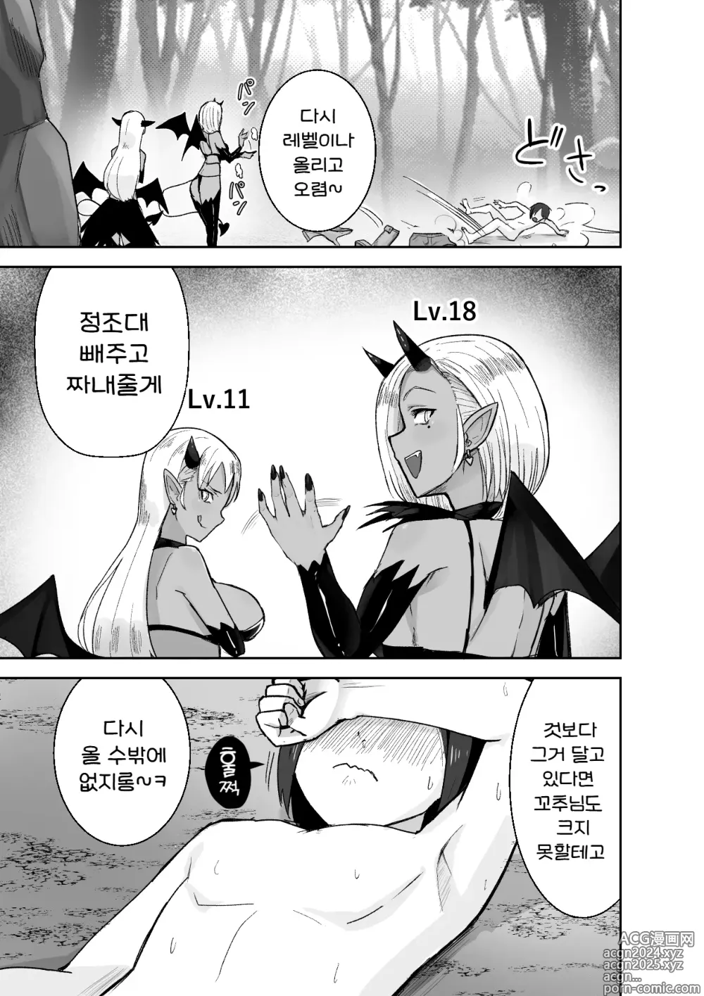 Page 17 of doujinshi 서큐버스에 패배하고 쪼만한 정조대를 달게 되는 이야기