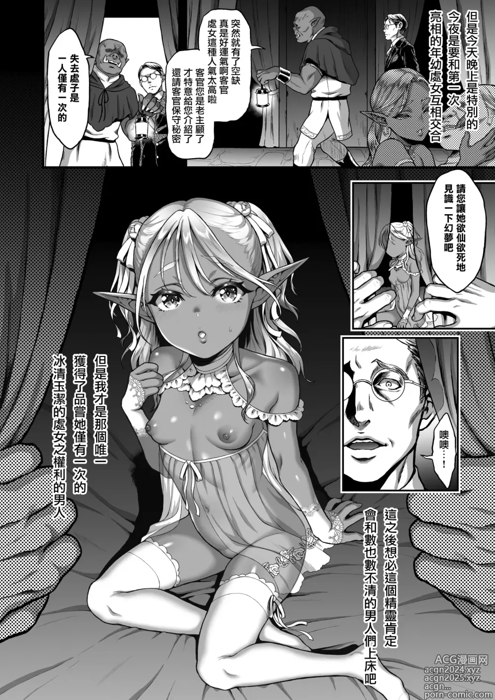 Page 39 of doujinshi Yuukyuu no Shou Elf 1-5 (decensored)