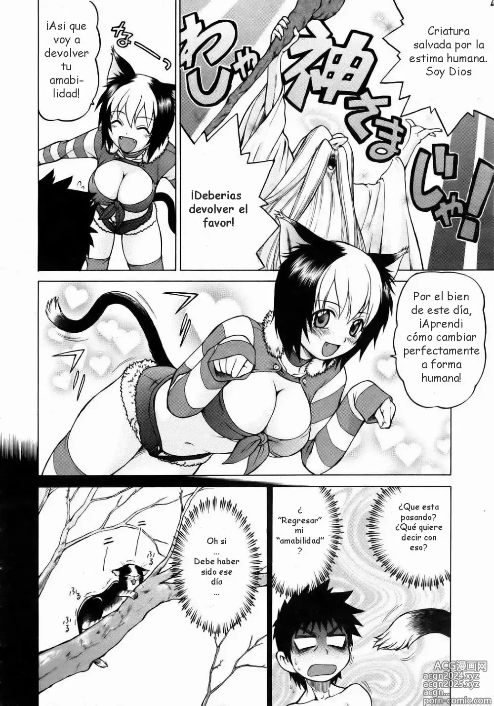 Page 10 of manga Miracle Neko Punch!