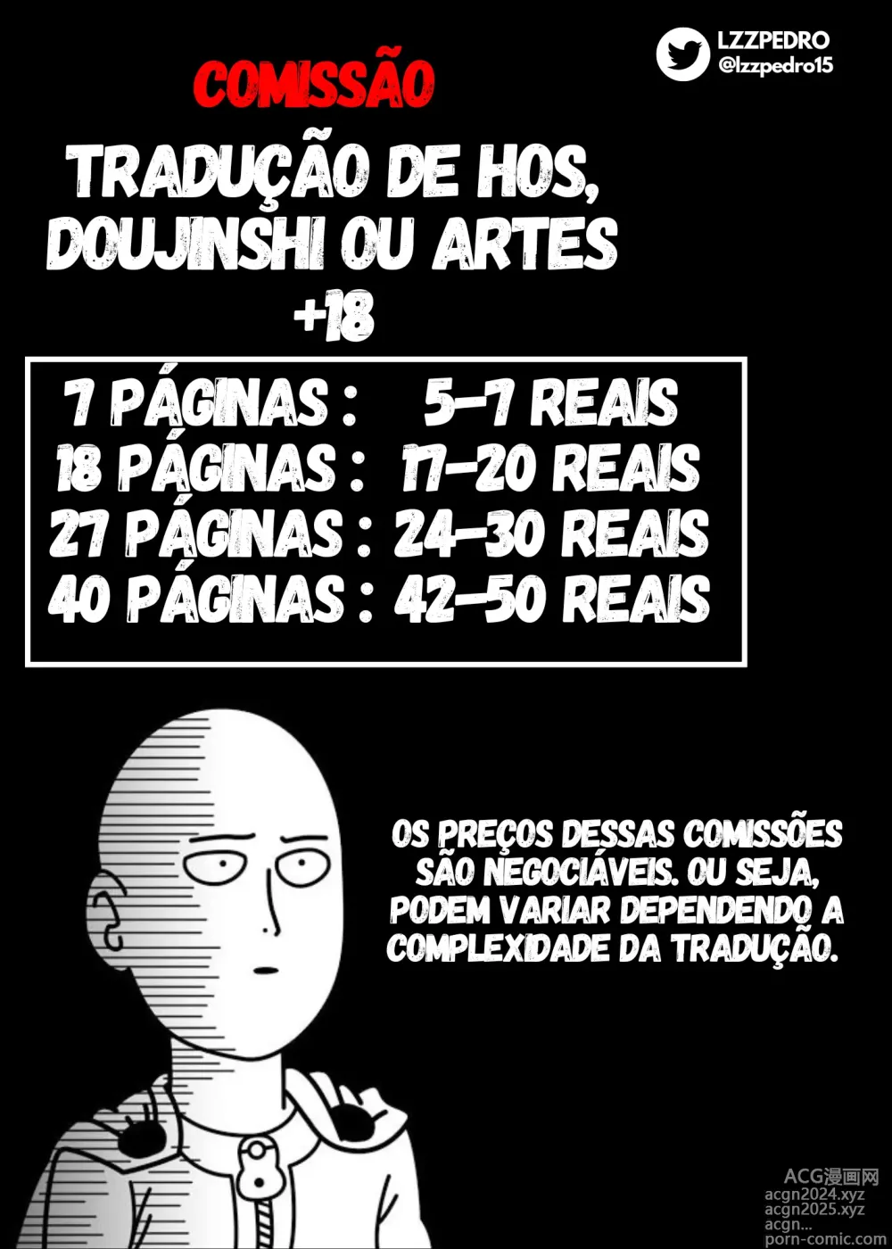 Page 5 of doujinshi Eu só estou fazendo isso porque o Kuririn pediu