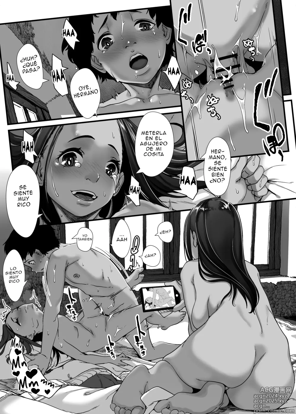 Page 24 of doujinshi Asia no Hinkon Kazoku ga Kinshin Sex Ero Douga de Kuitsunaideita Hanashi