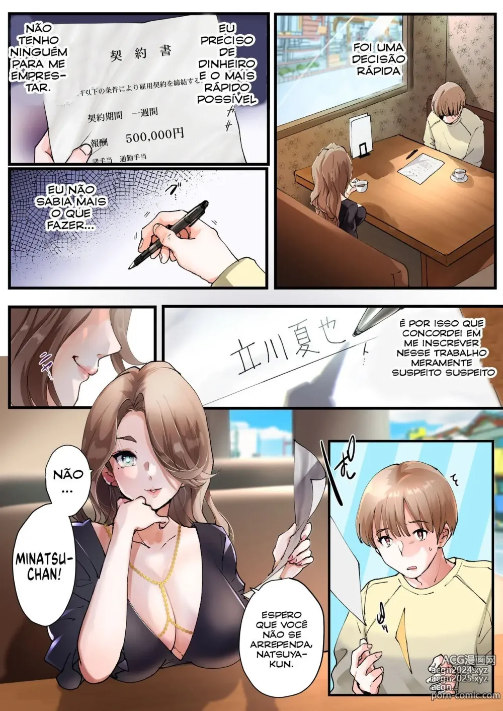 Page 2 of doujinshi A Part-Time Job That Turned me into a Gender-Bent Daddy's Dirty Little Girl!