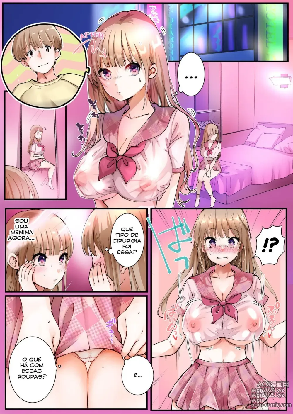 Page 3 of doujinshi A Part-Time Job That Turned me into a Gender-Bent Daddy's Dirty Little Girl!