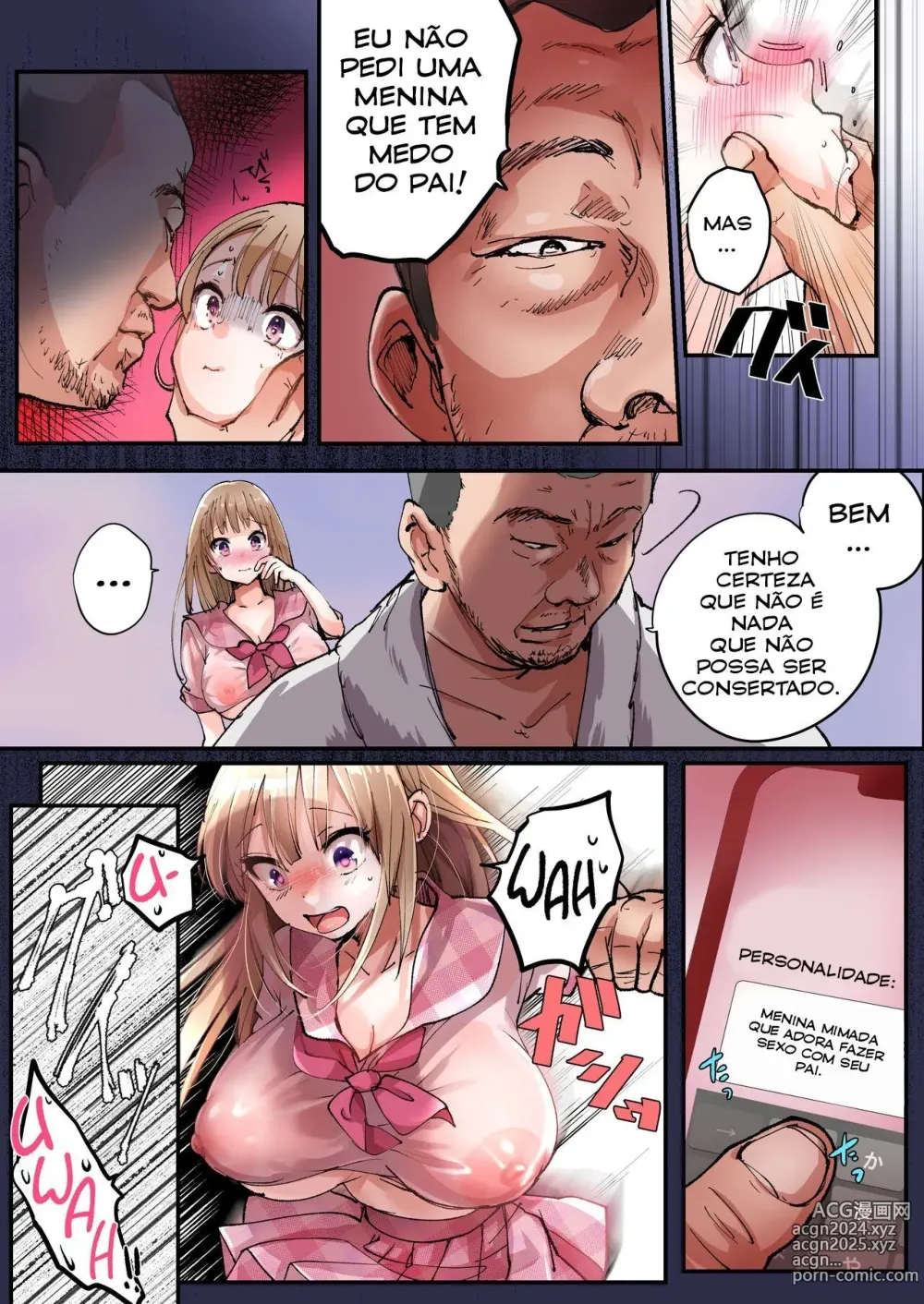 Page 9 of doujinshi A Part-Time Job That Turned me into a Gender-Bent Daddy's Dirty Little Girl!