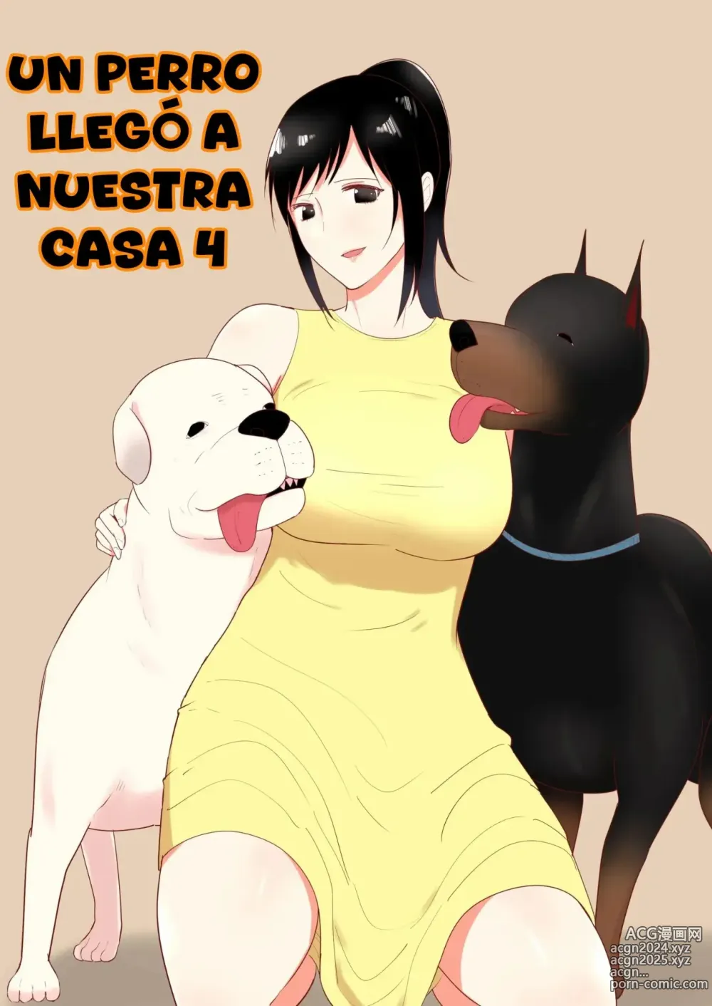 Page 1 of doujinshi Un Perro Llegó a Nuestra Casa 4