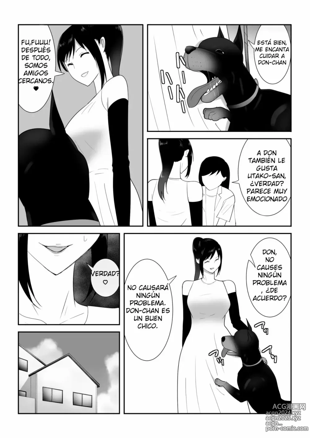 Page 12 of doujinshi Un Perro Llegó a Nuestra Casa 4