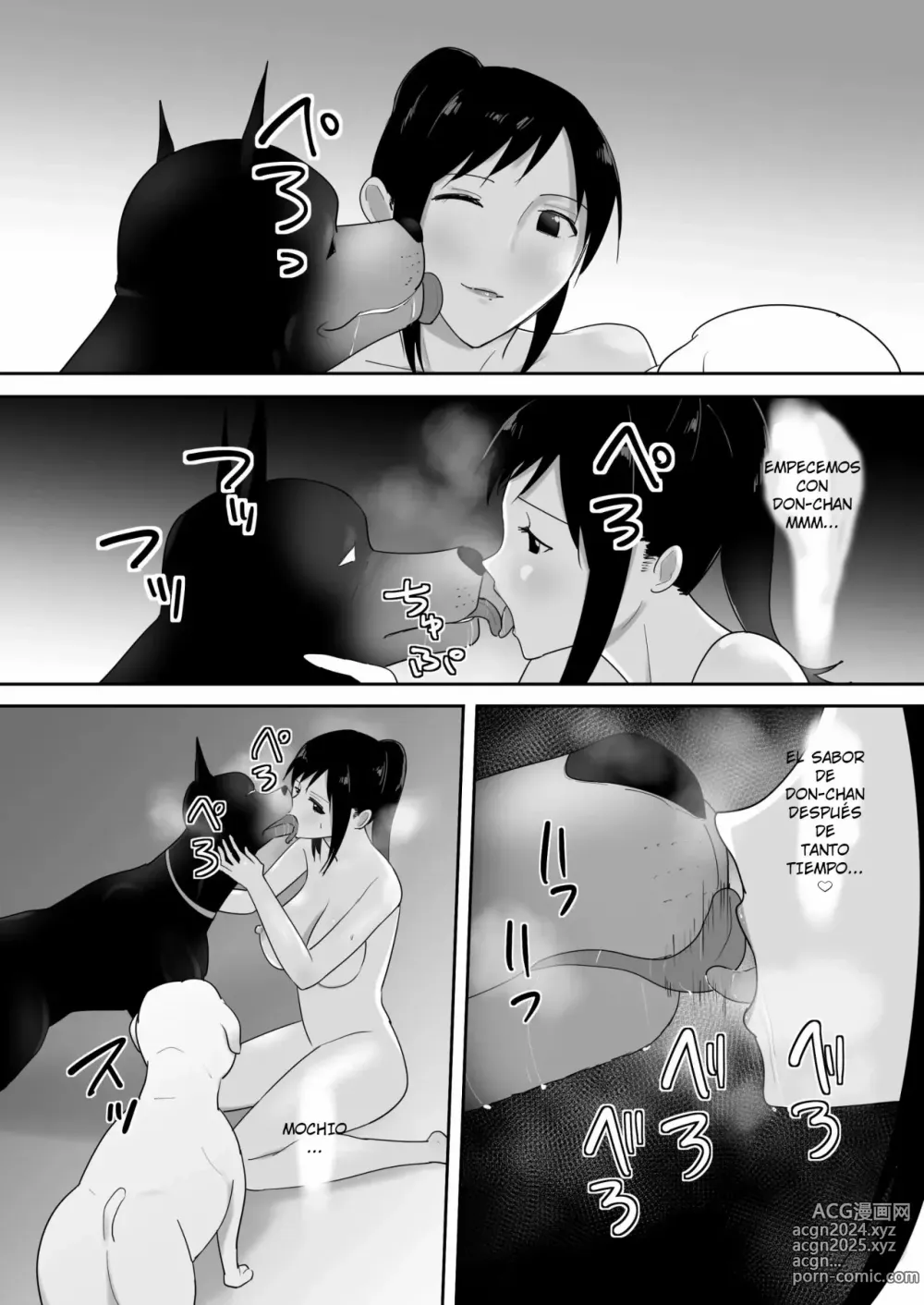 Page 22 of doujinshi Un Perro Llegó a Nuestra Casa 4