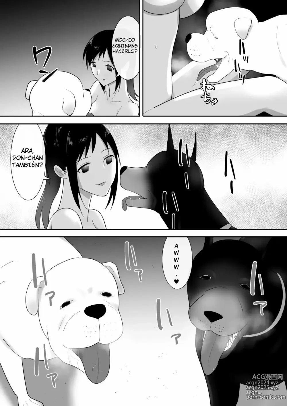 Page 25 of doujinshi Un Perro Llegó a Nuestra Casa 4