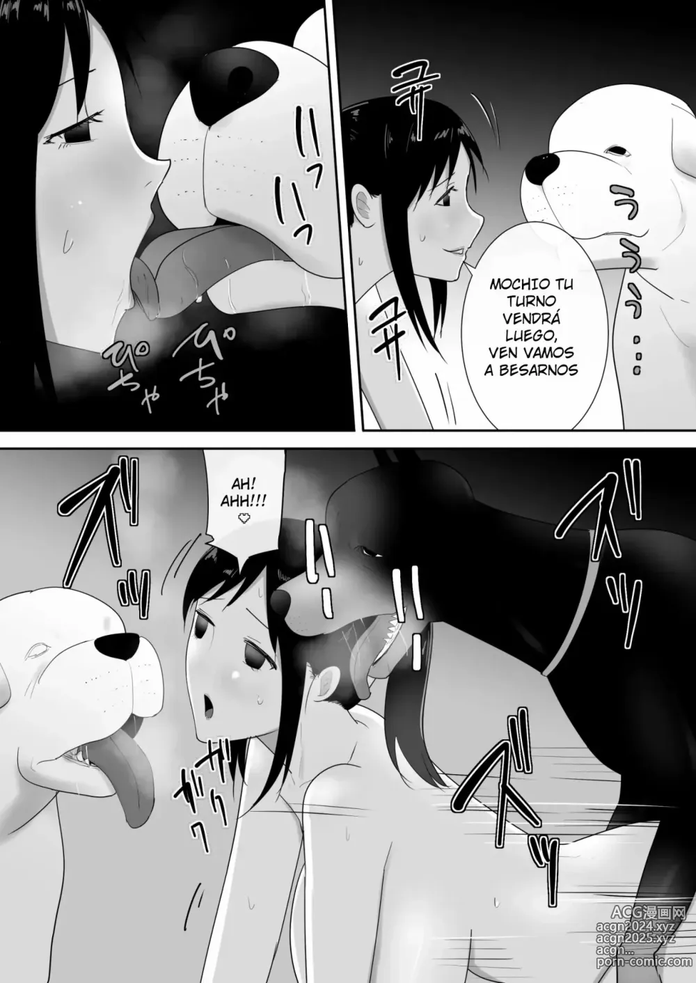 Page 28 of doujinshi Un Perro Llegó a Nuestra Casa 4