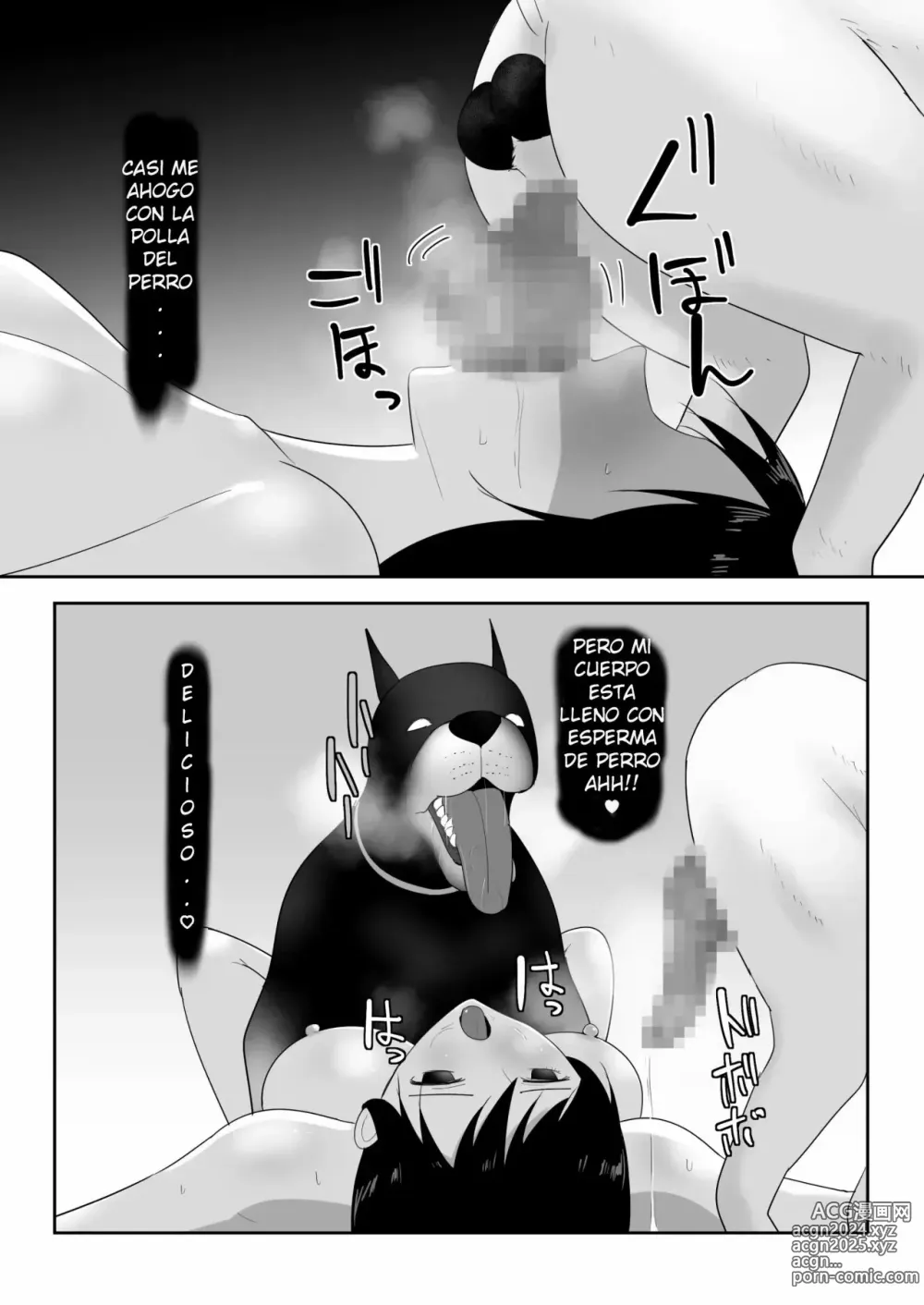 Page 49 of doujinshi Un Perro Llegó a Nuestra Casa 4