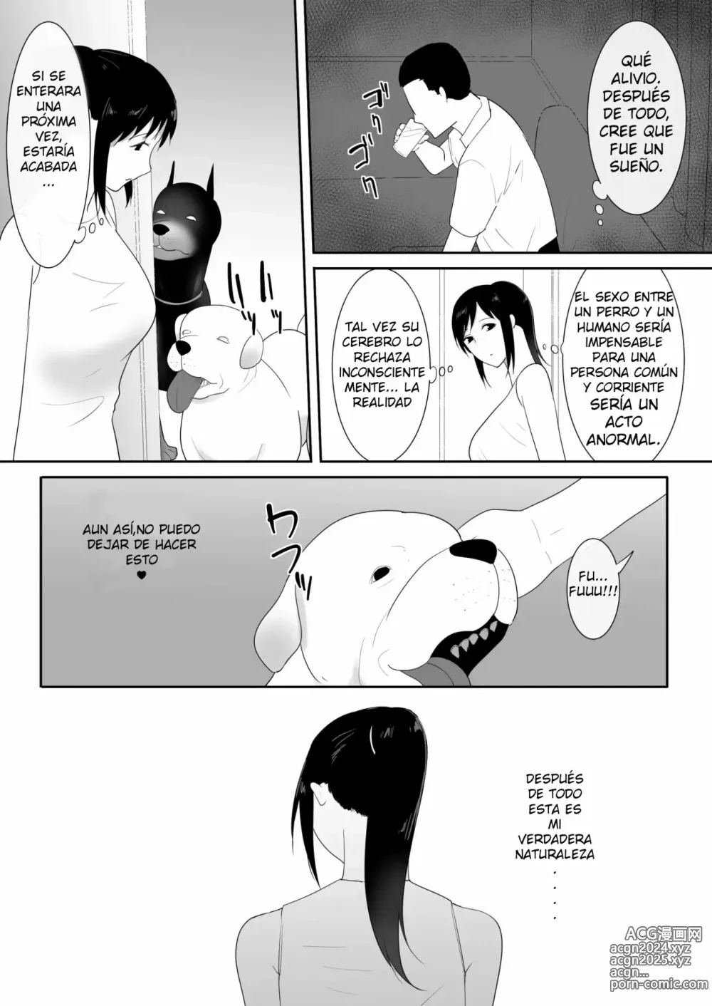 Page 55 of doujinshi Un Perro Llegó a Nuestra Casa 4