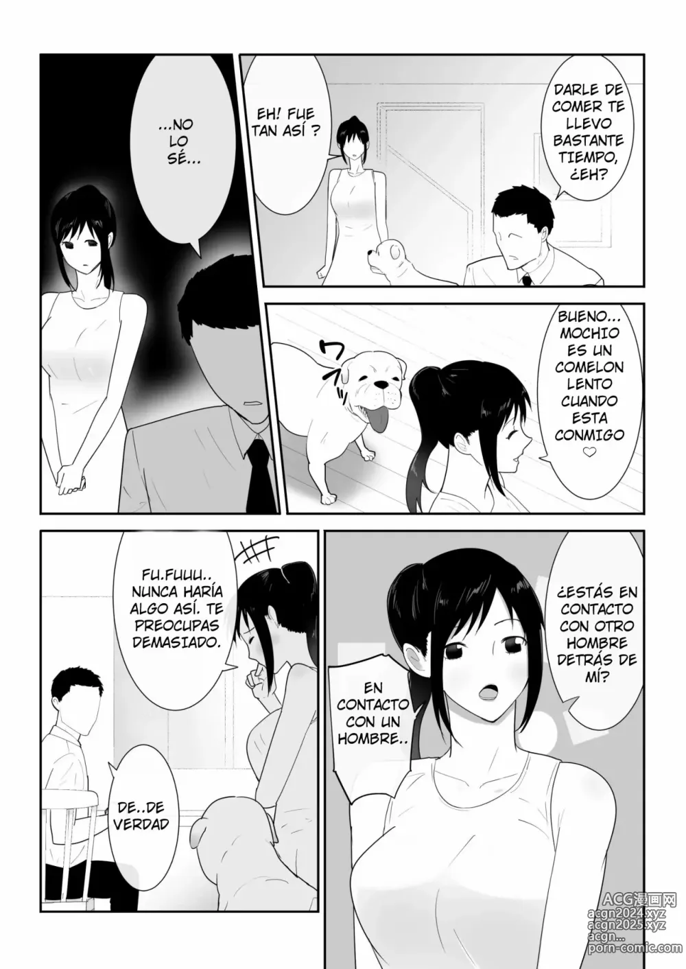 Page 9 of doujinshi Un Perro Llegó a Nuestra Casa 4